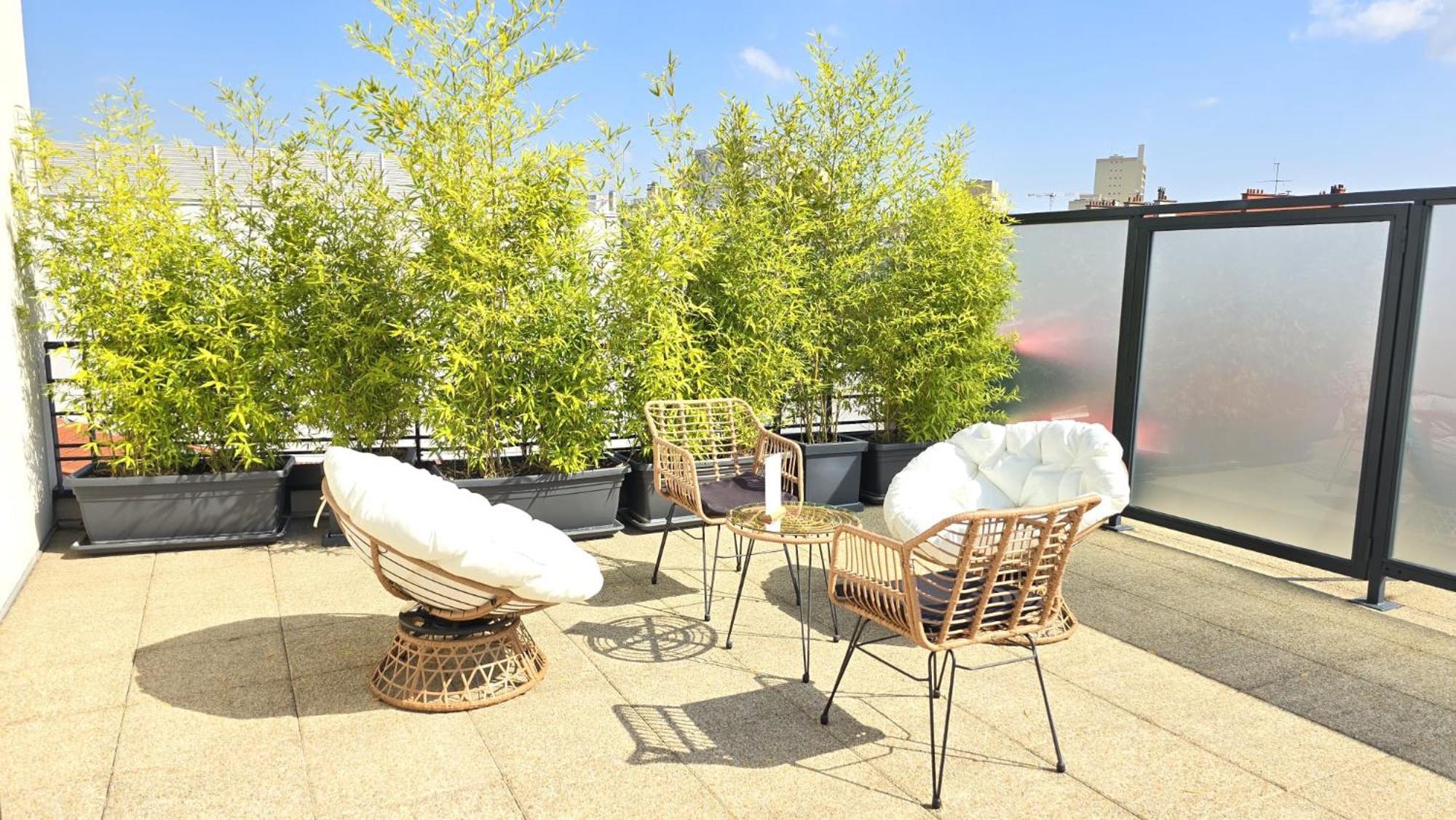 Residence Du Parc Vanves - Rooftop & Climatisation Exteriér fotografie
